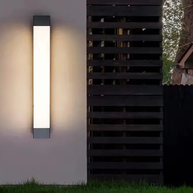 waterproof outdoor wall lights led black