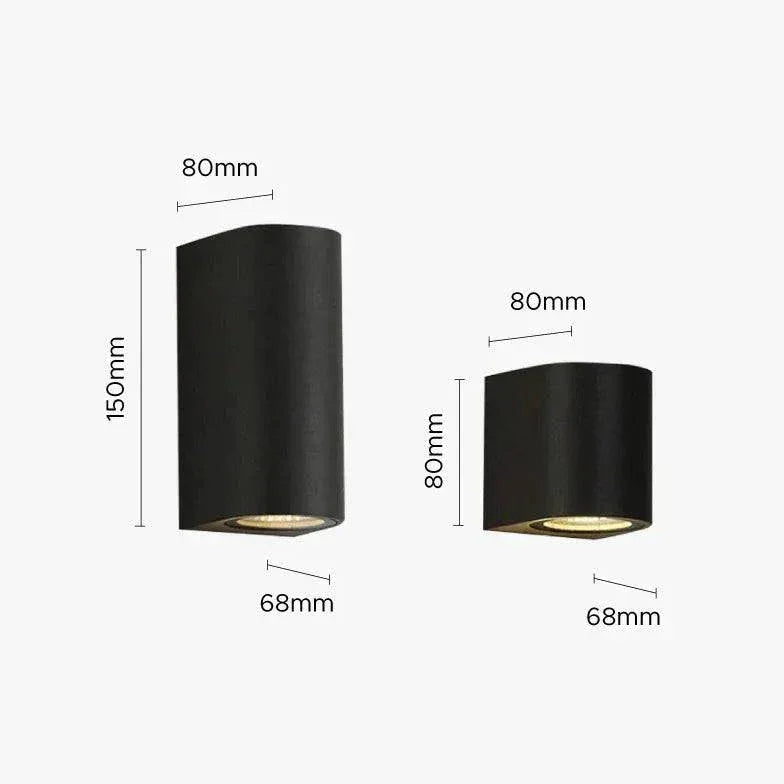 Appliques Luminaire Extérieur Moderne Créatif Étanche - Clowas.fr