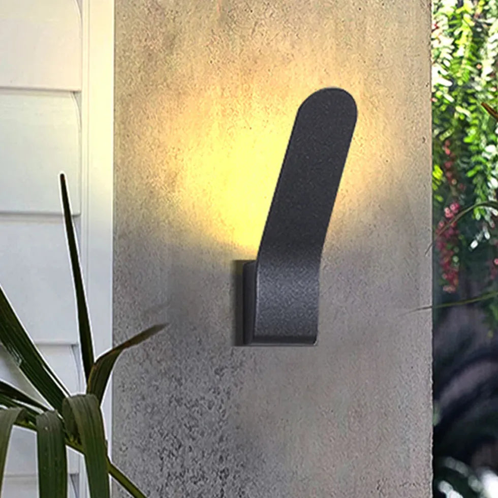 Art Deco Linear Outdoor Wall Lights