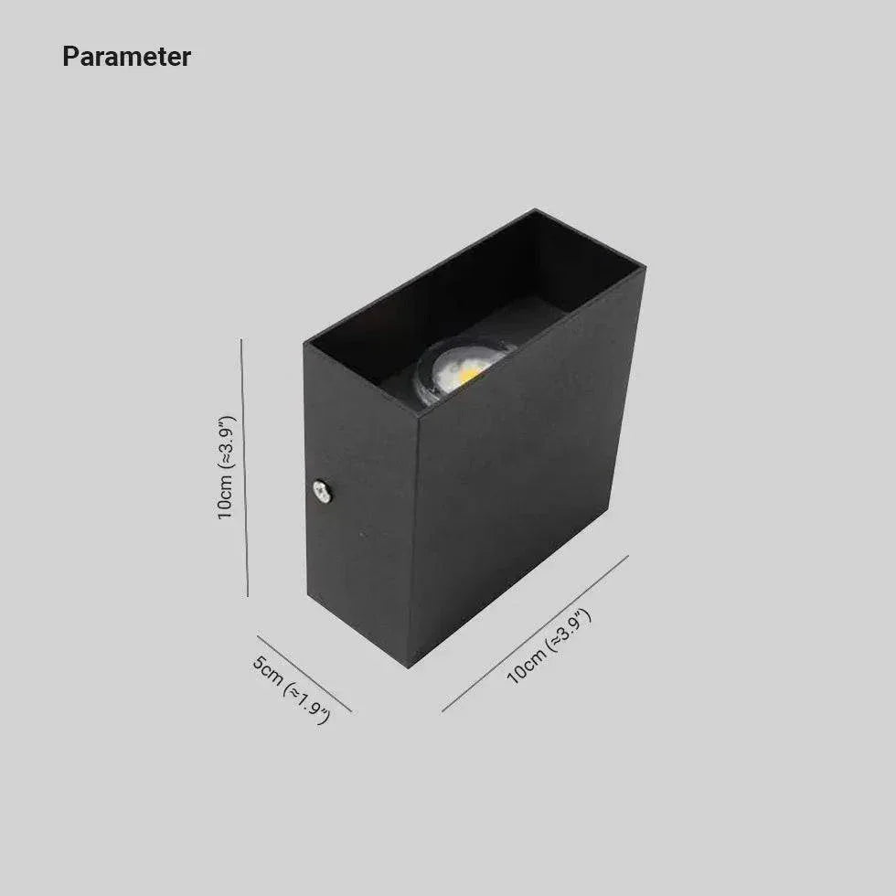 Applique Murale Extérieure De Jardin Étanche Moderne - Clowas.fr