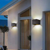 Appliques Murales Exterieures Lampe Led Double Carrée