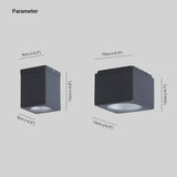 Plafonnier Noir Design Industriel Moderne Couloir Led - Clowas.fr
