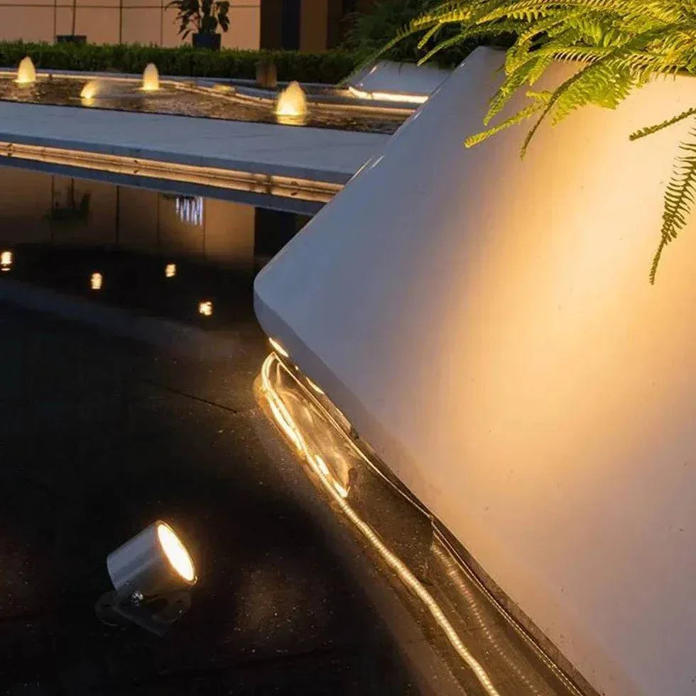Projecteur De Jardin Led Réglable, Lumière Extérieure - Clowas.fr