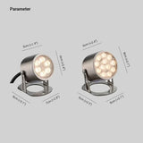 Projecteur De Jardin Led Réglable, Lumière Extérieure - Clowas.fr