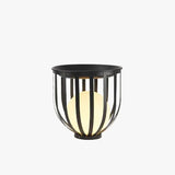 Lampadaire D'Extérieur Lanterne Sphérique En Fer - Clowas.fr