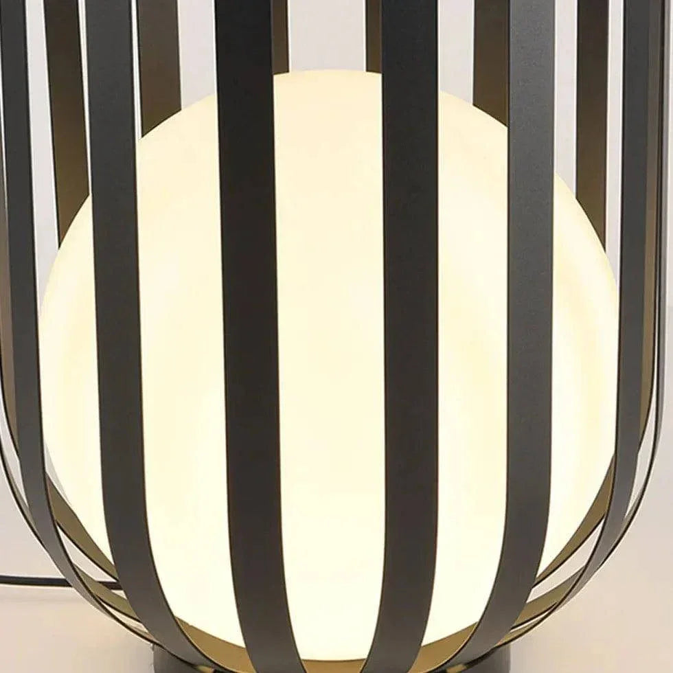 Lampadaire D'Extérieur Lanterne Sphérique En Fer - Clowas.fr