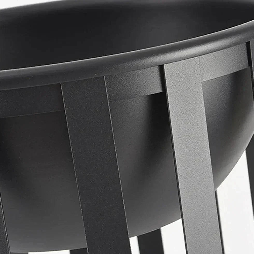 Lampadaire D'Extérieur Lanterne Sphérique En Fer - Clowas.fr