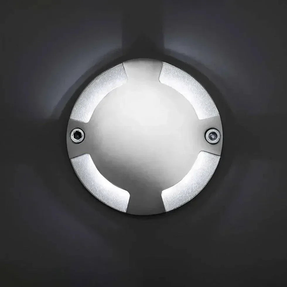 Luminaire Extérieur Led Rond Au Sol - Clowas.fr