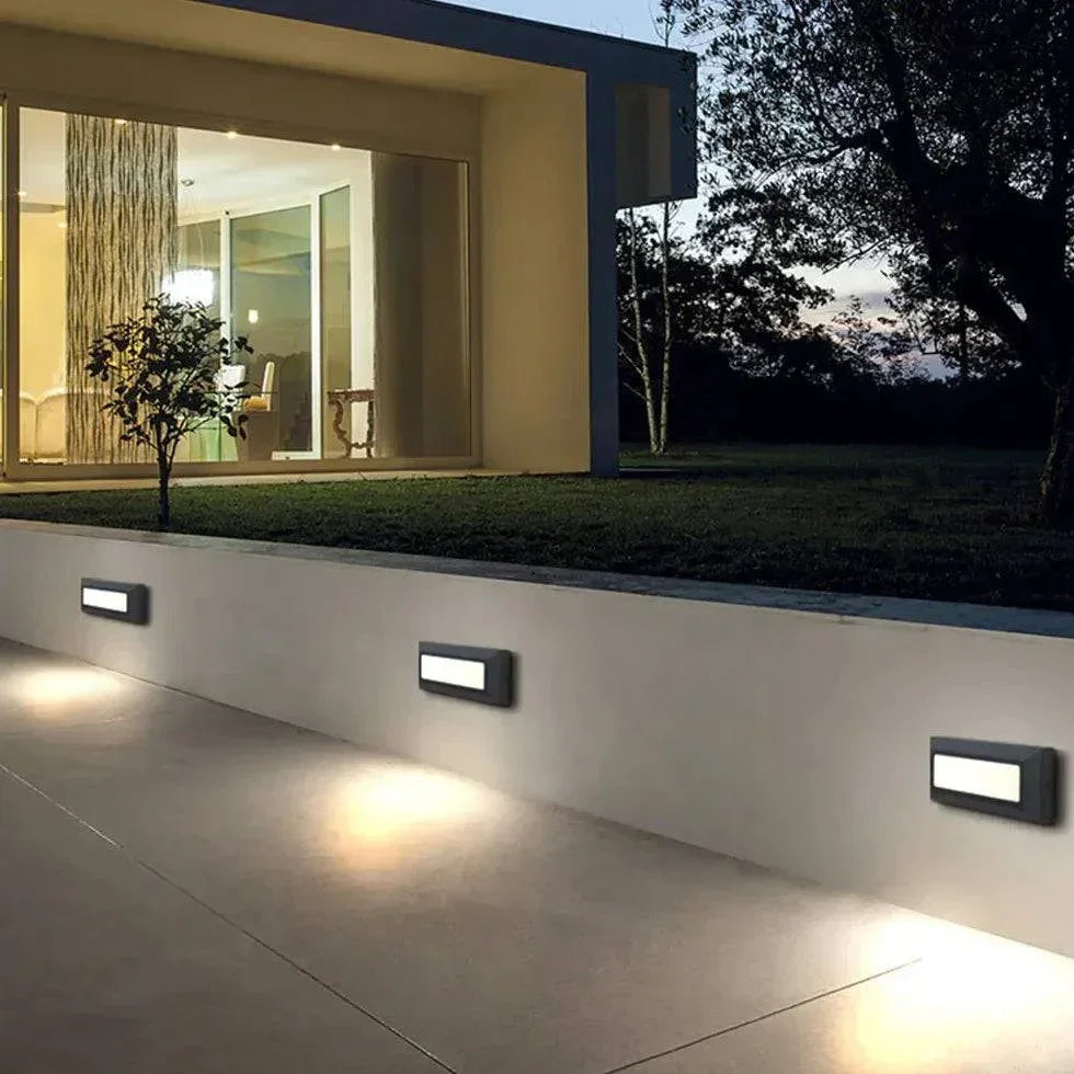 Lampe En Brique À Gradins Rectangulaire Lisse - Clowas.fr