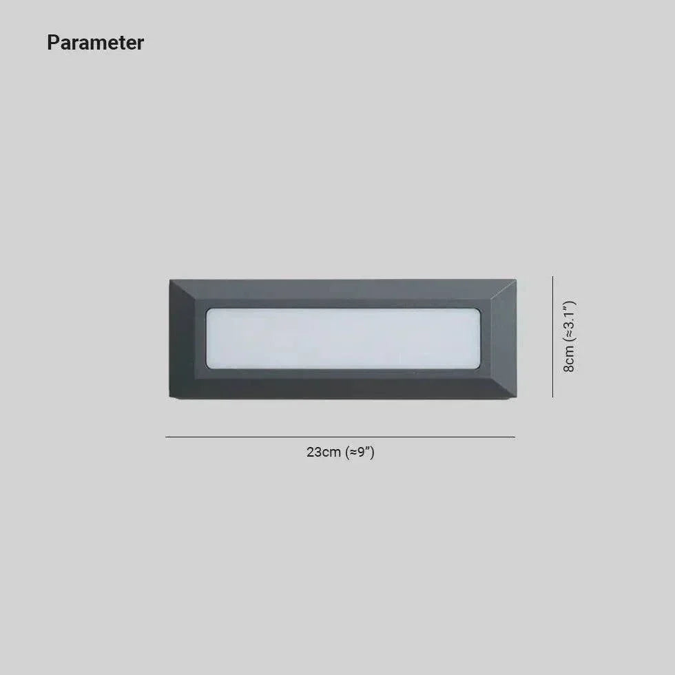 Lampe En Brique À Gradins Rectangulaire Lisse - Clowas.fr