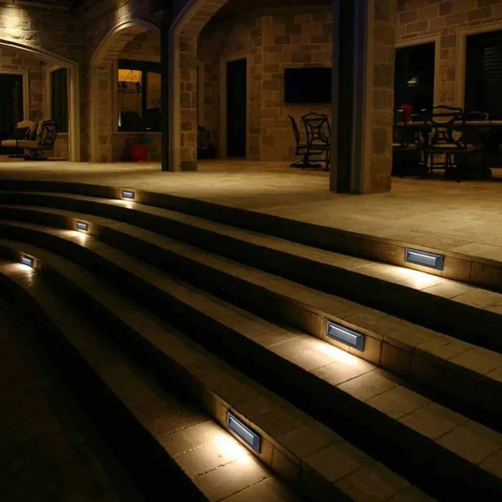 Applique De Jardin Encastrable Noire - Clowas.fr