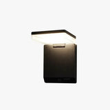Applique Murale D'Extérieur Led Noire À Capteur Pliable - Clowas.fr
