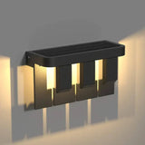 Applique Murale Extérieure Solaire À Led À Géométrie De Grille - Clowas.fr