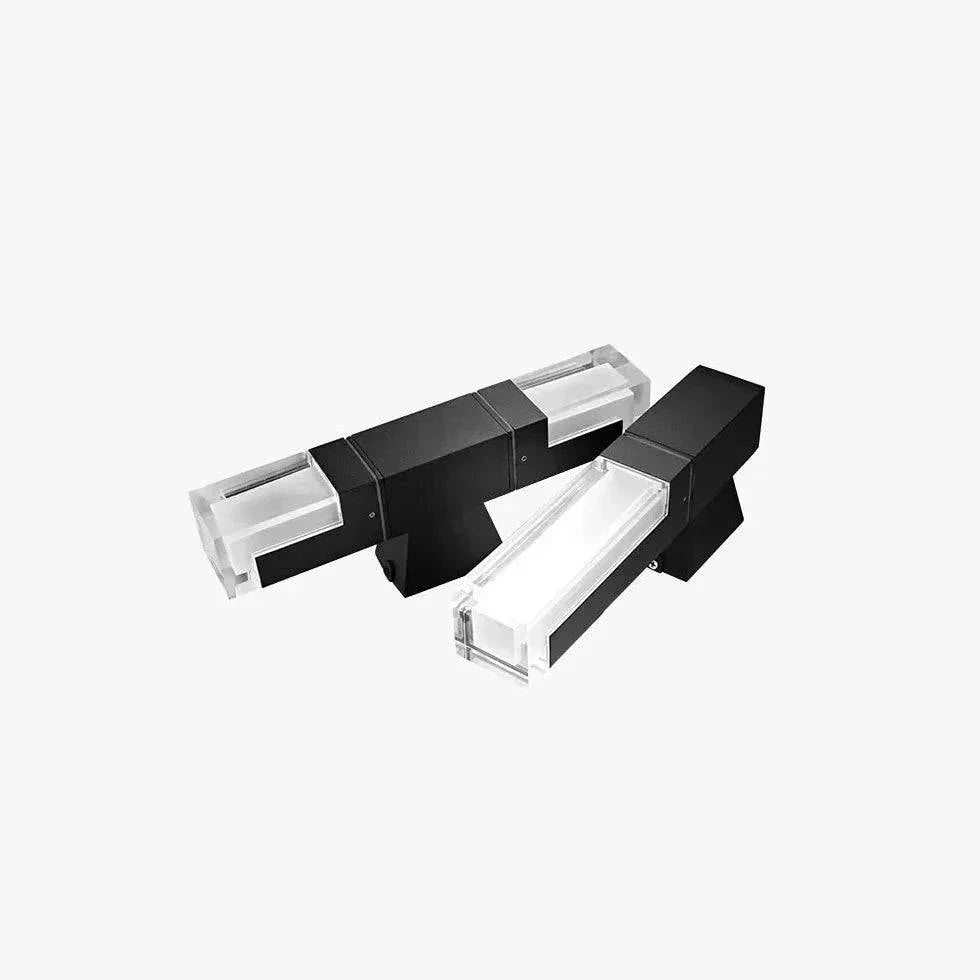 Applique Murale Extérieure Verticale Moderne Haut Et Bas - Clowas.fr