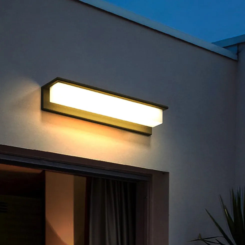 Rectangula Led Modern Outdoor Wall Lights