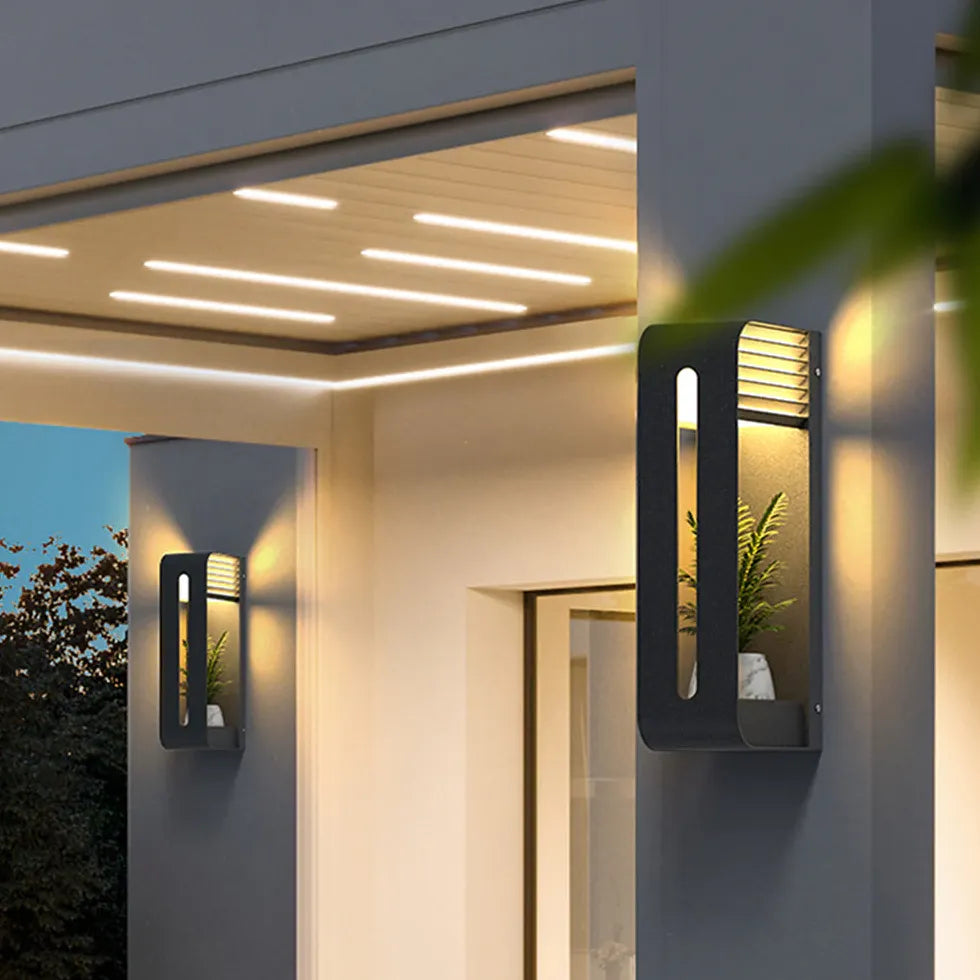 Multi Functional With Plant Outdoor Wall Lights