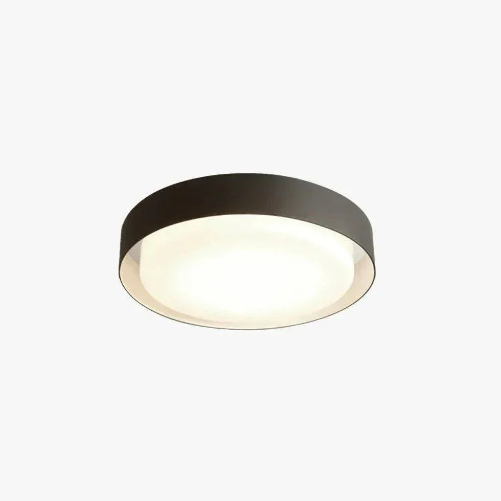 Plafonnier Entrée Couloir Bois Rond Minimaliste Moderne - Clowas.fr