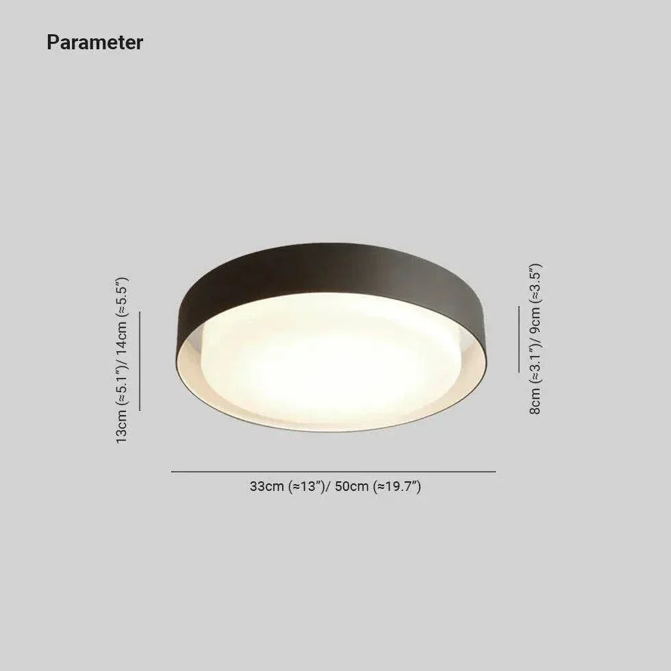 Plafonnier Entrée Couloir Bois Rond Minimaliste Moderne - Clowas.fr