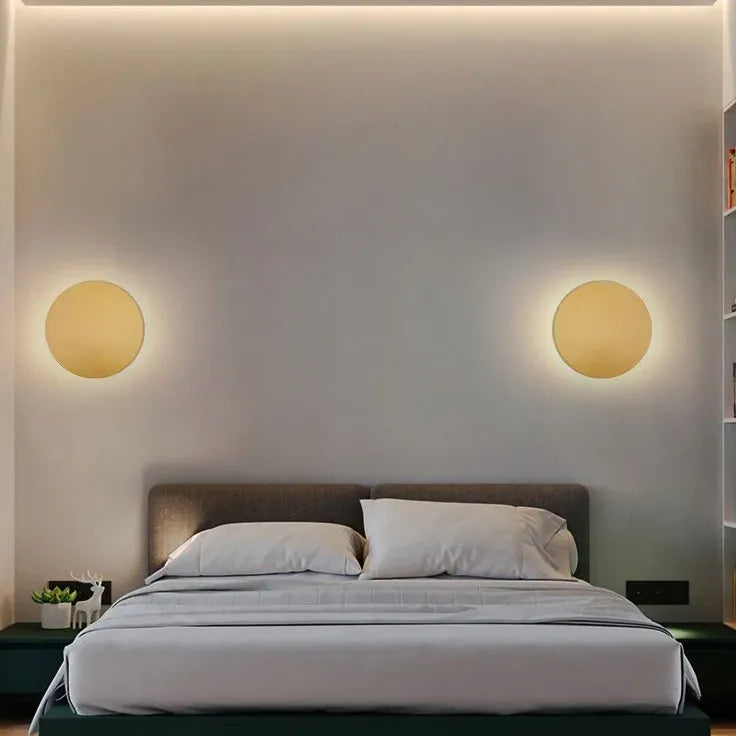 round wall light led indoor