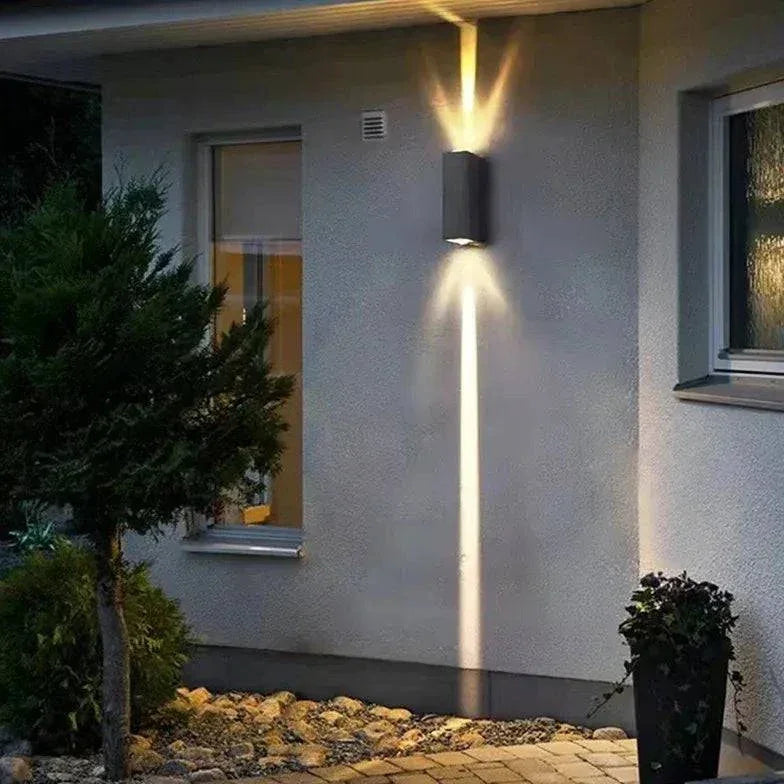 Applique Murale Extérieure Led Supérieure Et Inférieure Étanche - Clowas.fr