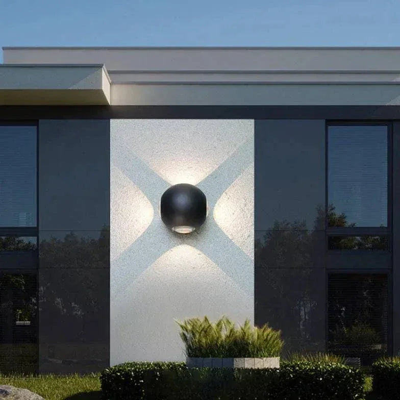 Applique Boule D'Extérieur Pour Villa De Jardin - Clowas.fr