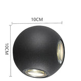 Applique Boule D'Extérieur Pour Villa De Jardin - Clowas.fr