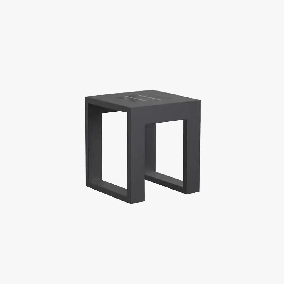 Square Frame black Outdoor Floor lamps