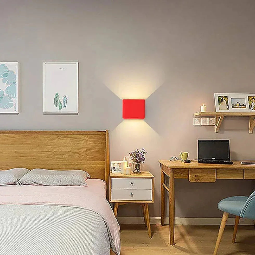 Appliques Murales Haut Et Bas Colorées Modernes - Clowas.fr