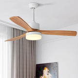 Luminaire salon tendance ventilateur bois nordique moderne