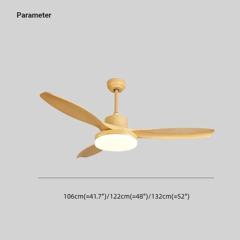 Grey LED Modern Ceiling Fan with Light