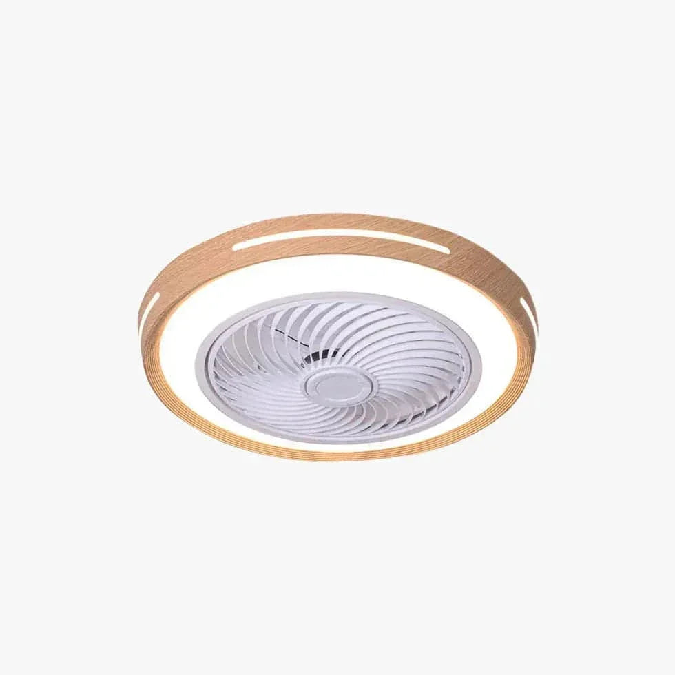 Plafonnier Silencieux Avec Ventilateur De Chambre À Coucher En Bois - Clowas.fr