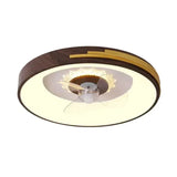 Plafonnier Ventilateur Led Silencieux En Bois - Clowas.fr