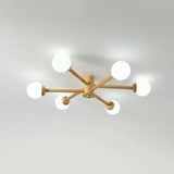 Plafonnier Abat Jour Design Lumière En Bois Radiant - Clowas.fr