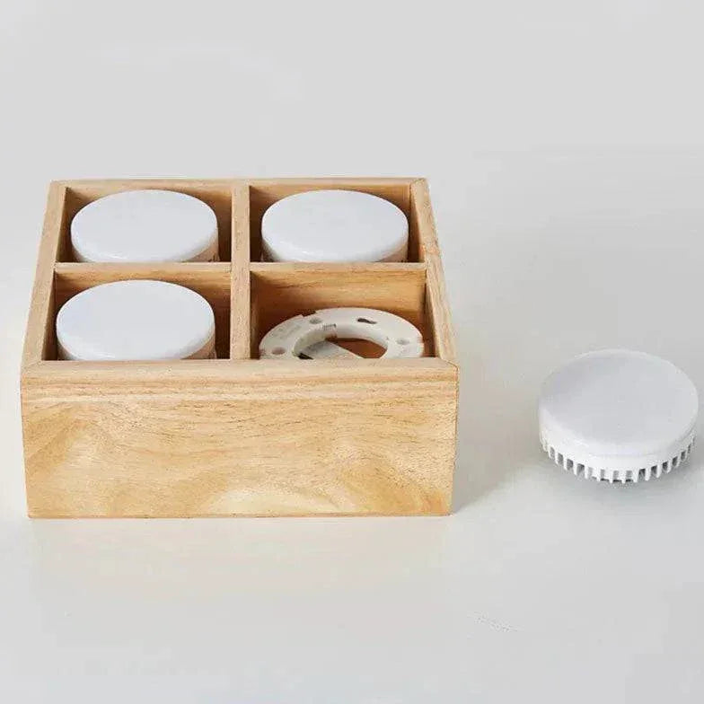 Plafonnier Led En Rondins De Salon Nordique Simple - Clowas.fr