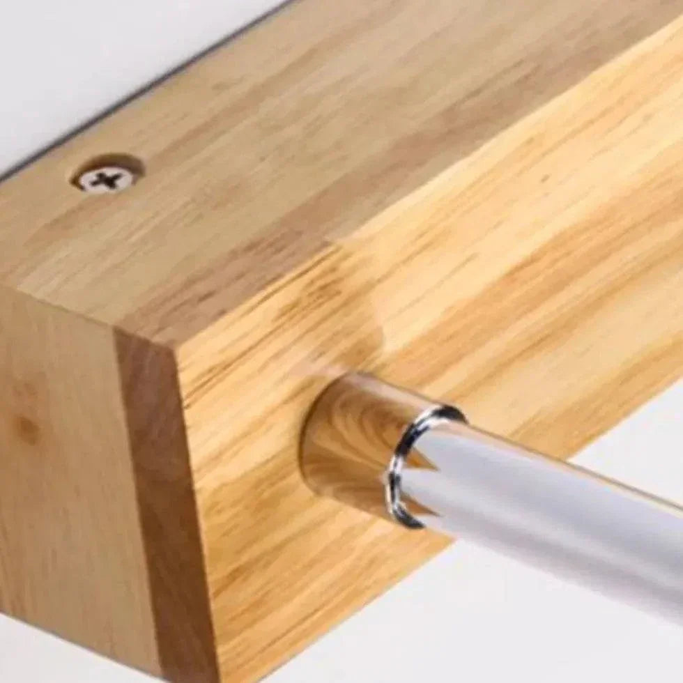 Applique Murale Intelligente Sans Fil Pour Salle De Bain En Bois - Clowas.fr