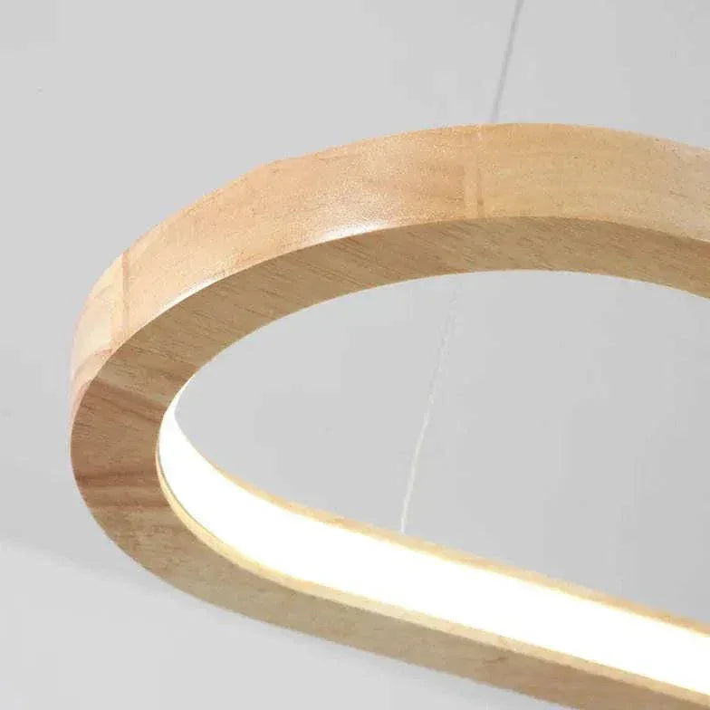 Suspensions En Bois Design Salle À Manger Créative - Clowas.fr