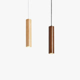 Lustre Colonne En Bois Pour Restaurant - Clowas.fr