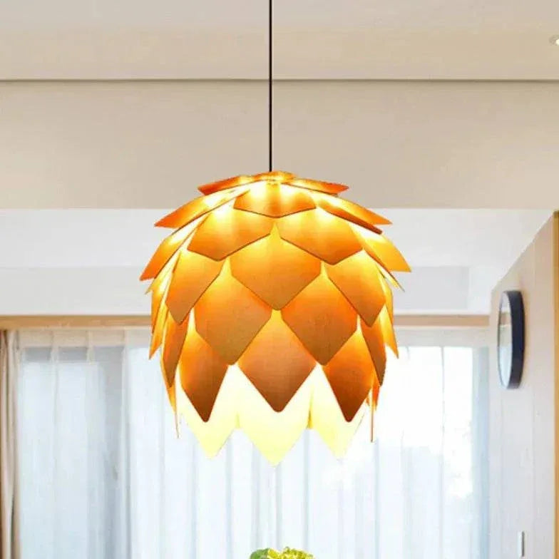Suspension Cuisine Bois Nordique Créative Artistique - Clowas.fr