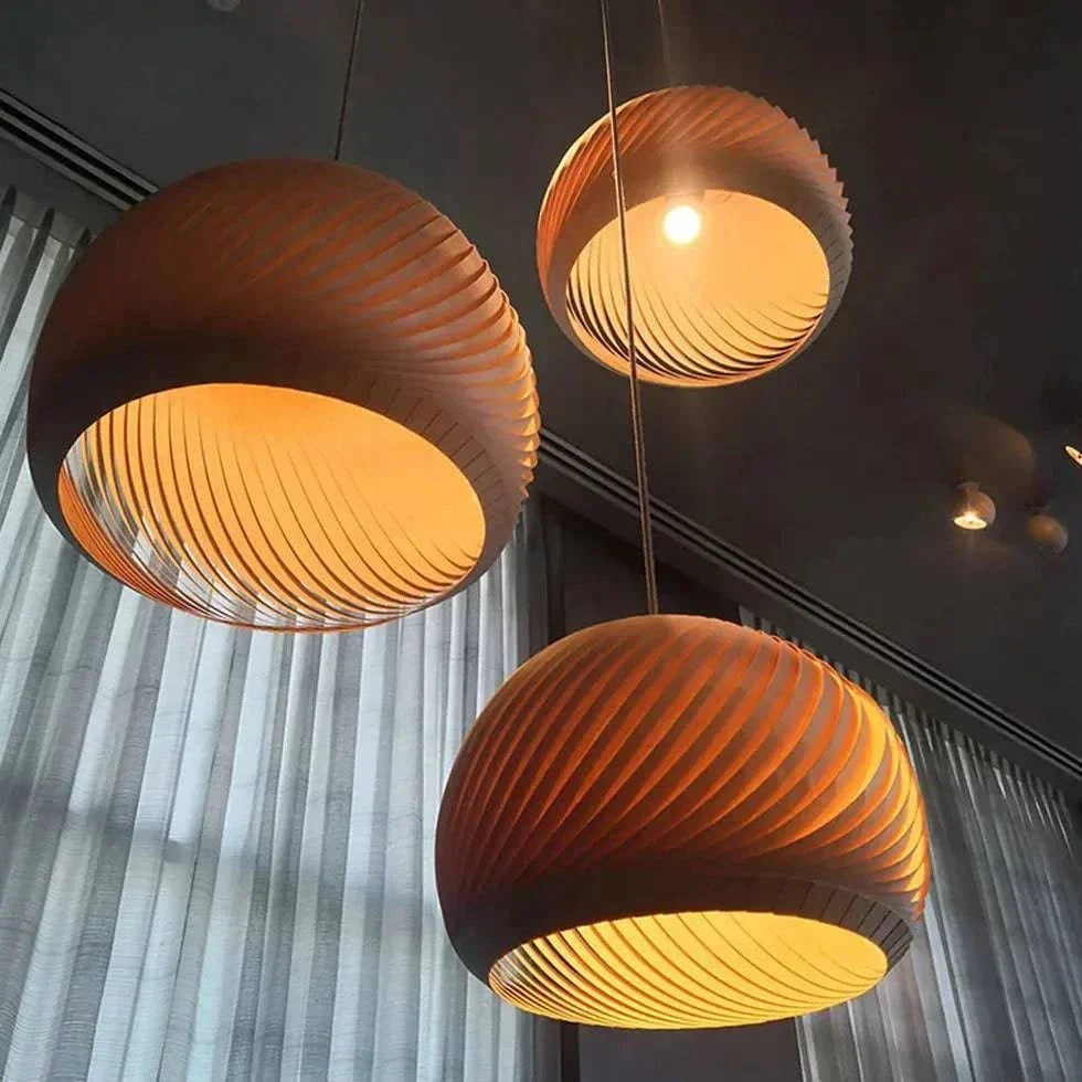 Suspension Bois Salon Japonais Minimaliste Pour Chambre - Clowas.fr