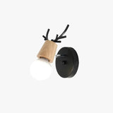 Intérieur Applique Murale Bois Moderne Fer Antlers - Clowas.fr