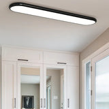 Long Oval LED Modern Flush Ceiling Lights