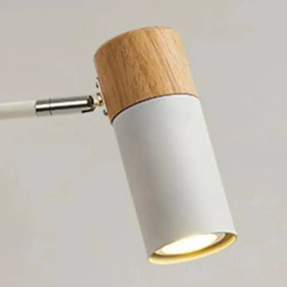 Applique Led De Chevet Blanche À Bras Rotatif - Clowas.fr