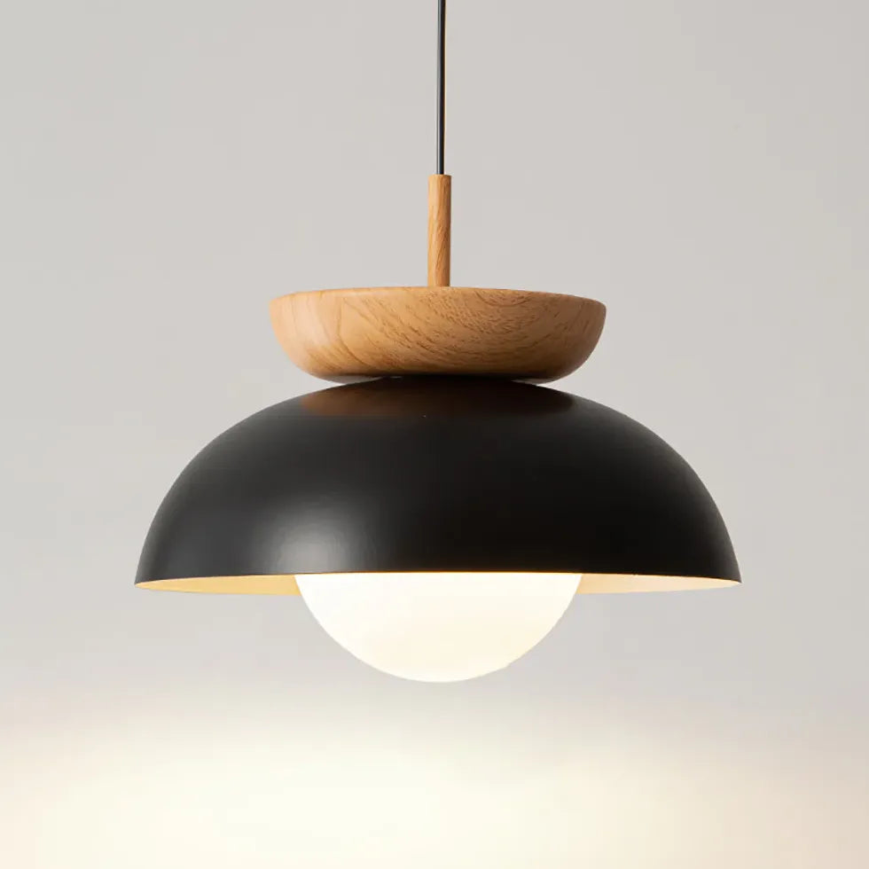 Double Hemisphere LED Modern Pendant Light