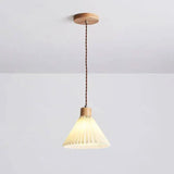 Lustre En Bois Pliable Pour Chambre À Coucher Blanche - Clowas.fr