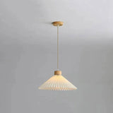 Lustre En Bois Pliable Pour Chambre À Coucher Blanche - Clowas.fr