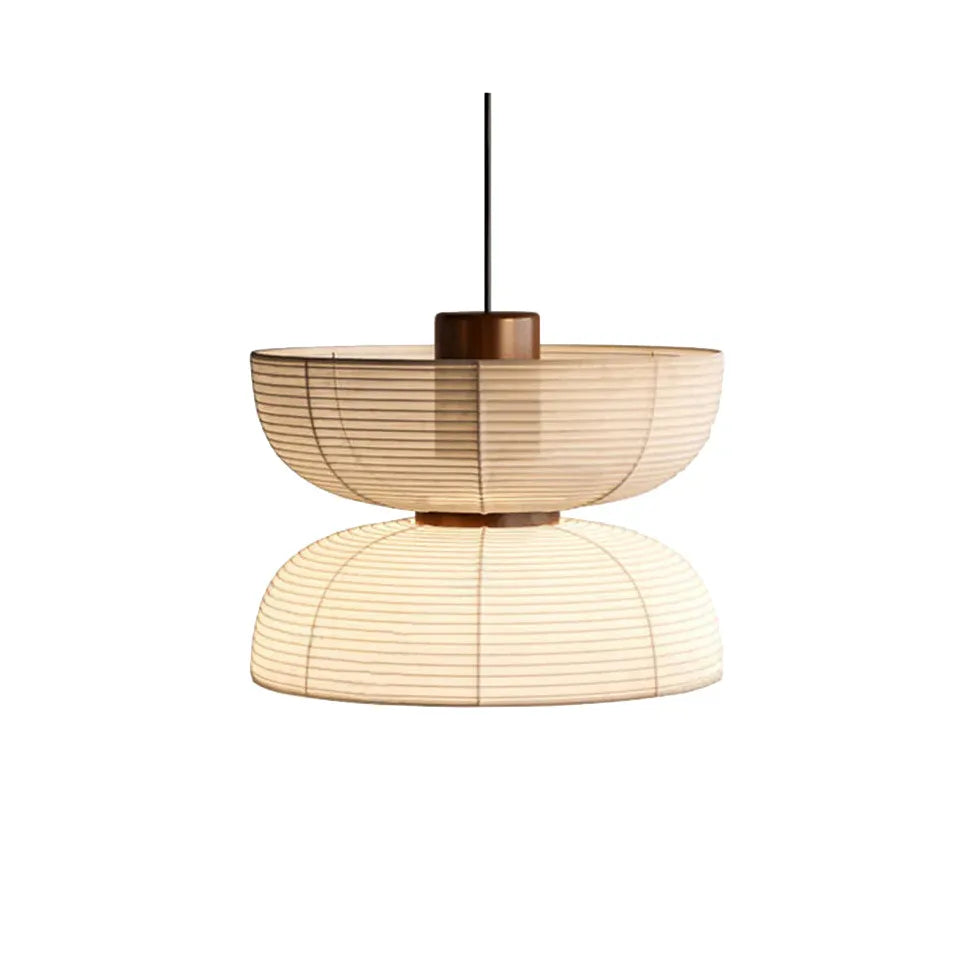 Cloth White Lantern  Modern Pendant Light