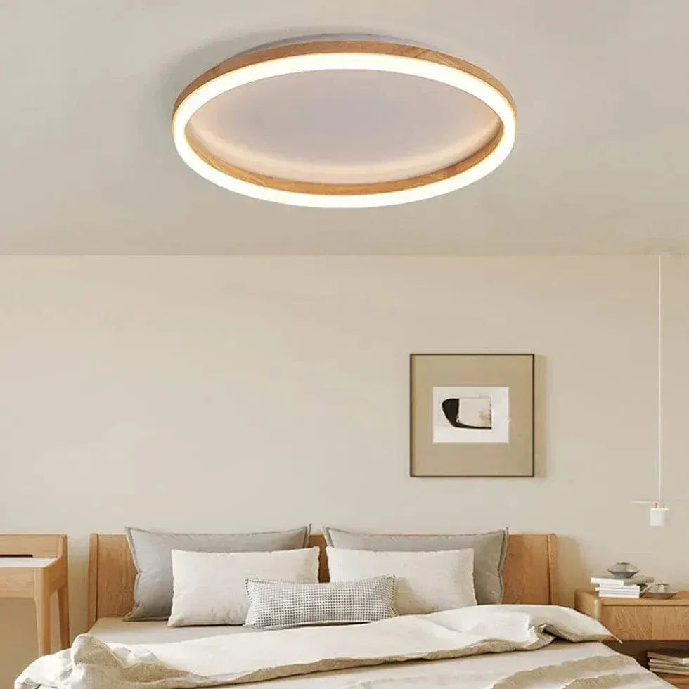 Plafonnier Encastré En Bois Pour Chambre Ronde - Clowas.fr