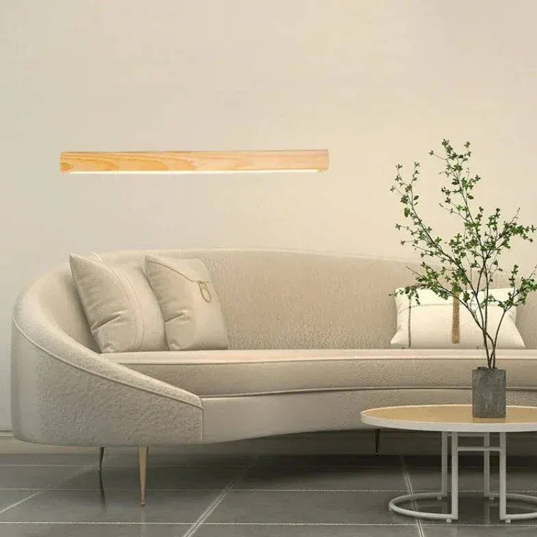 Applique Murale Neon En Bois Minimaliste - Clowas.fr