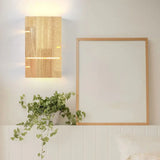 Luminaire mural bois style nordique chambre lit