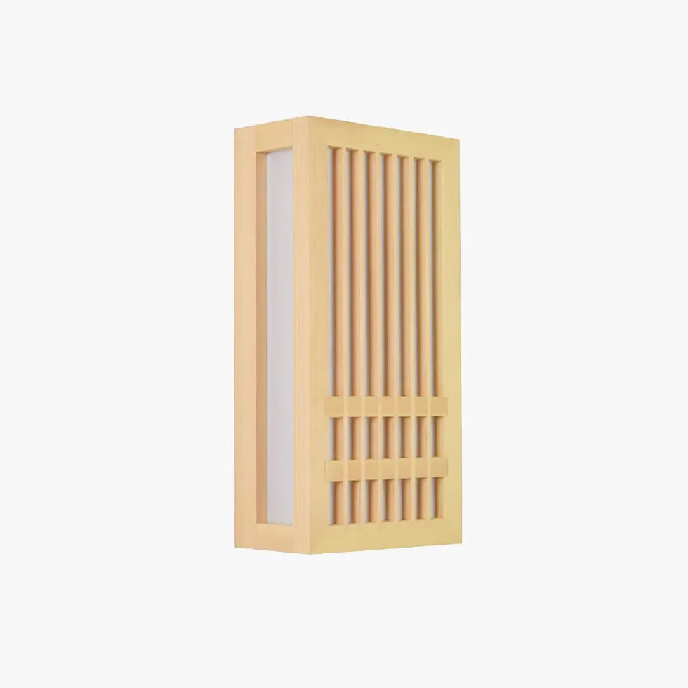 Luminaire mural en bois style nordique chambre